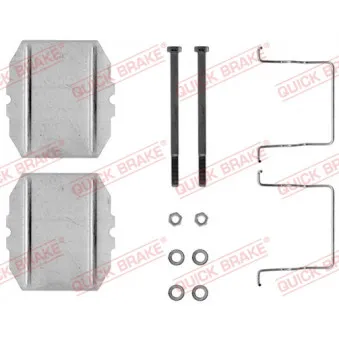 Kit d'accessoires, plaquette de frein à disque QUICK BRAKE 109-1053
