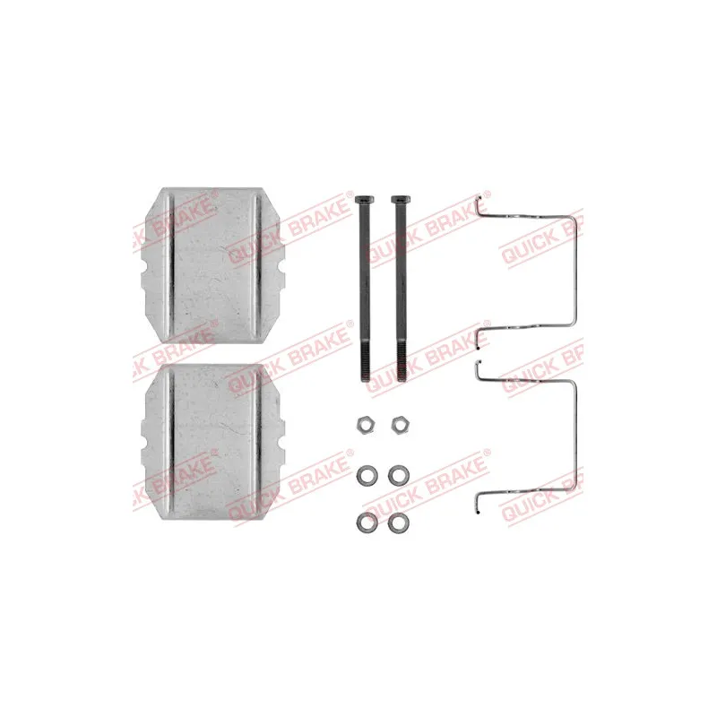 Kit d'accessoires, plaquette de frein à disque QUICK BRAKE 109-1053