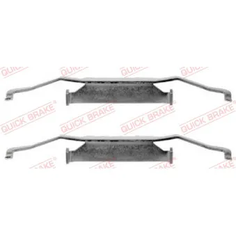 Kit d'accessoires, plaquette de frein à disque QUICK BRAKE 109-1054