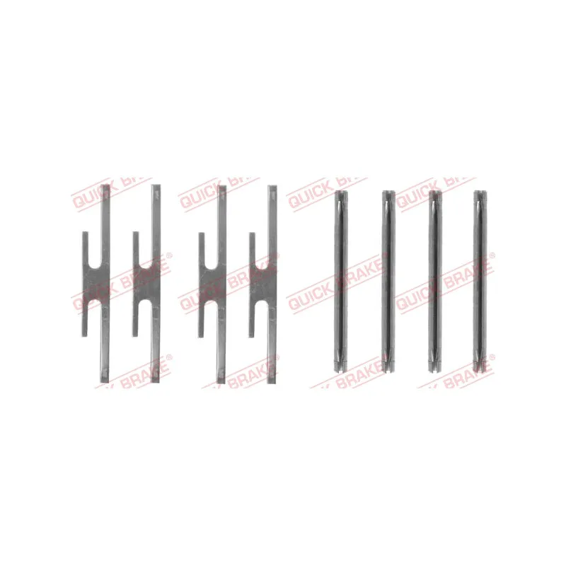 Kit d'accessoires, plaquette de frein à disque QUICK BRAKE 109-1065