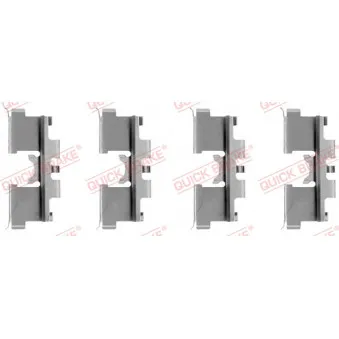 Kit d'accessoires, plaquette de frein à disque QUICK BRAKE 109-1068
