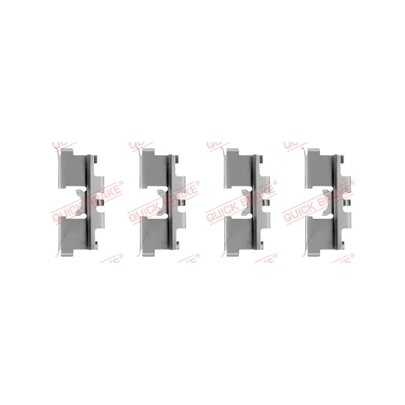 Kit d'accessoires, plaquette de frein à disque QUICK BRAKE 109-1068
