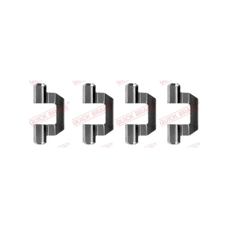 Kit d'accessoires, plaquette de frein à disque QUICK BRAKE 109-1077