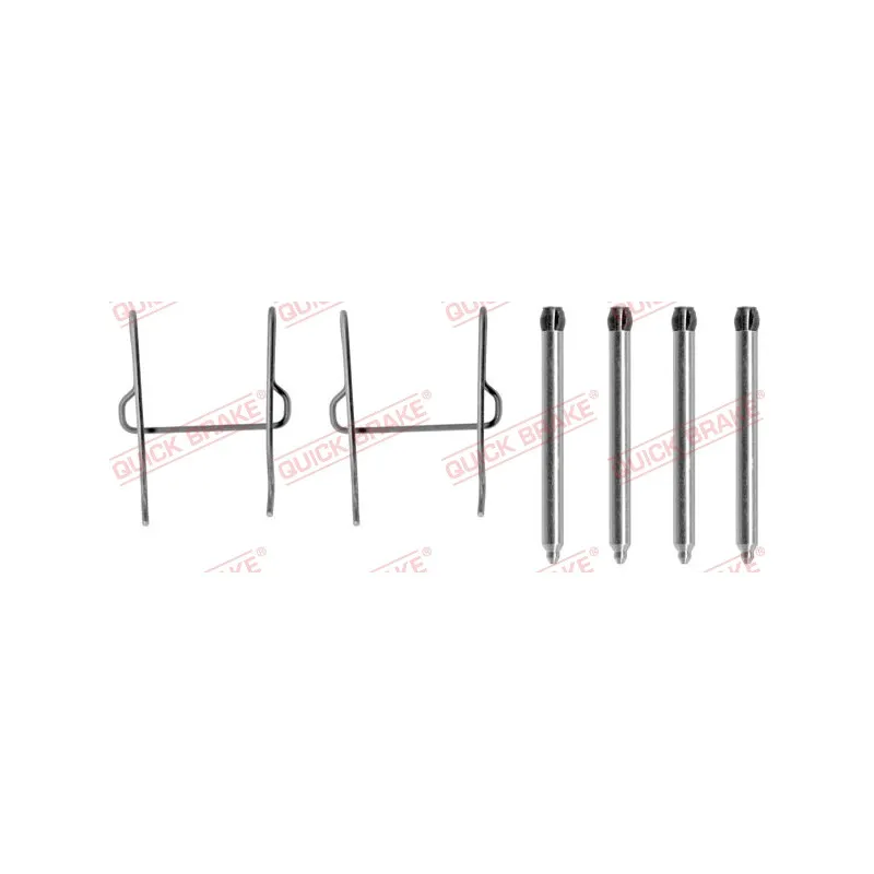 Kit d'accessoires, plaquette de frein à disque QUICK BRAKE 109-1081