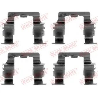 Kit d'accessoires, plaquette de frein à disque QUICK BRAKE 109-1082