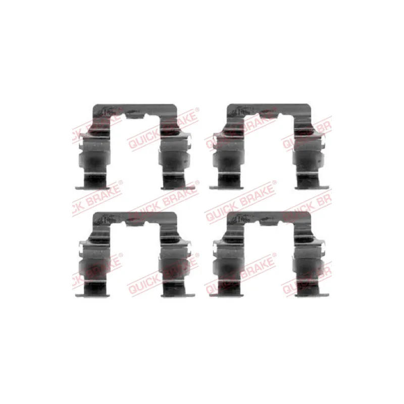Kit d'accessoires, plaquette de frein à disque QUICK BRAKE 109-1082
