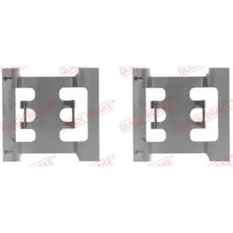 Kit d'accessoires, plaquette de frein à disque QUICK BRAKE 109-1083