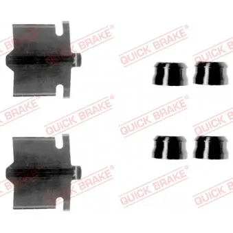 Kit d'accessoires, plaquette de frein à disque QUICK BRAKE 109-1084
