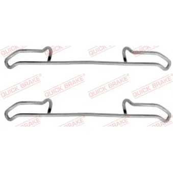 Kit d'accessoires, plaquette de frein à disque QUICK BRAKE 109-1085