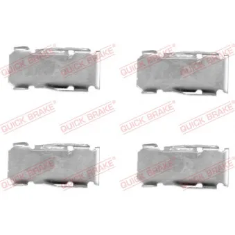 Kit d'accessoires, plaquette de frein à disque QUICK BRAKE 109-1094