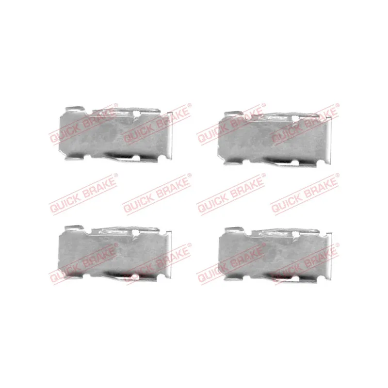 Kit d'accessoires, plaquette de frein à disque QUICK BRAKE 109-1094