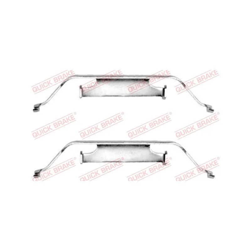 Kit d'accessoires, plaquette de frein à disque QUICK BRAKE 109-1096