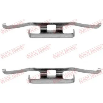 Kit d'accessoires, plaquette de frein à disque QUICK BRAKE