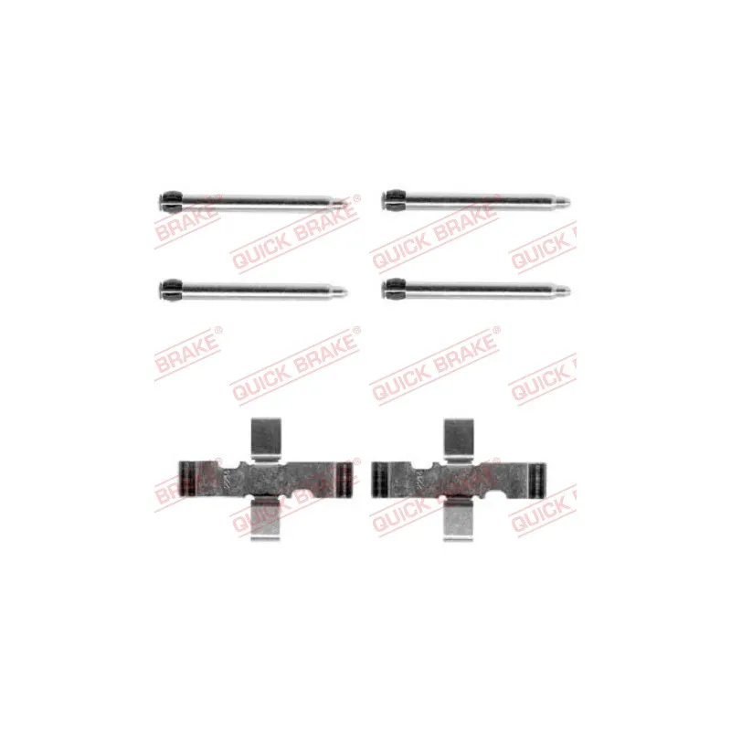 Kit d'accessoires, plaquette de frein à disque QUICK BRAKE 109-1101