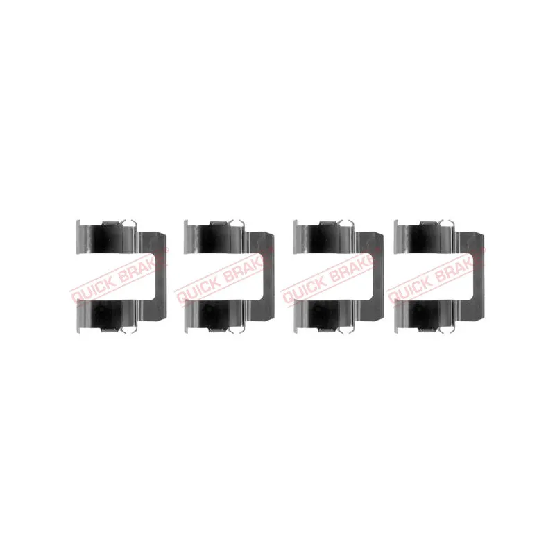 Kit d'accessoires, plaquette de frein à disque QUICK BRAKE 109-1102