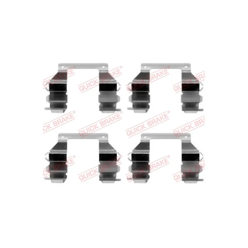 Kit d'accessoires, plaquette de frein à disque QUICK BRAKE 109-1103