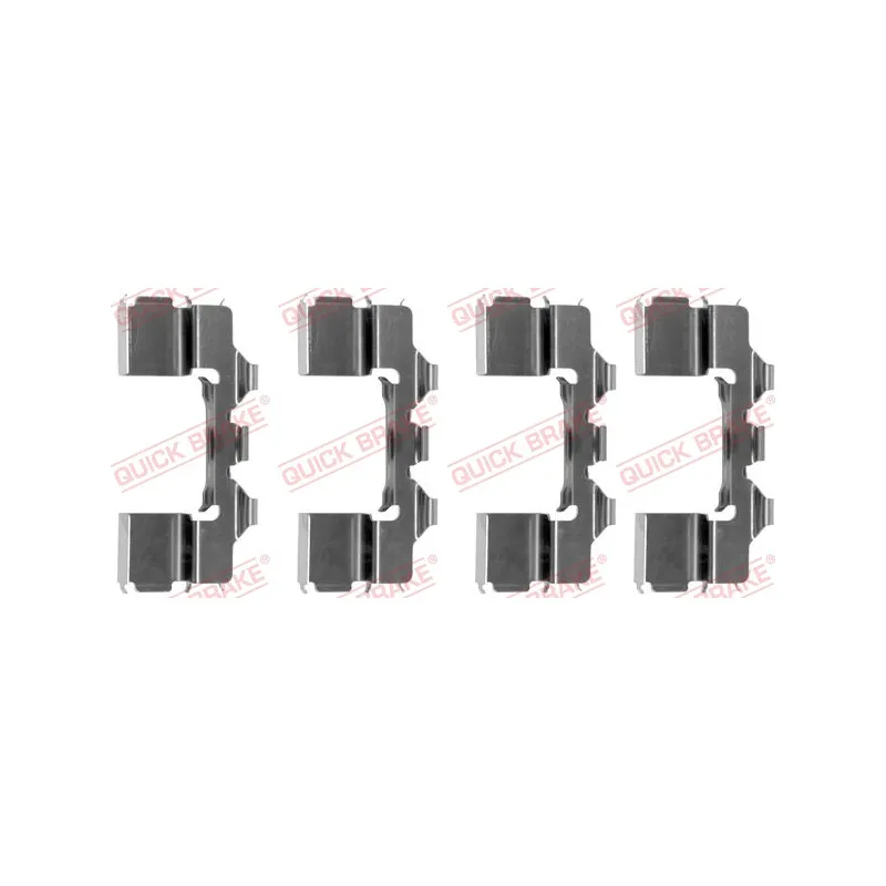 Kit d'accessoires, plaquette de frein à disque QUICK BRAKE 109-1104