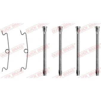 Kit d'accessoires, plaquette de frein à disque QUICK BRAKE 109-1113