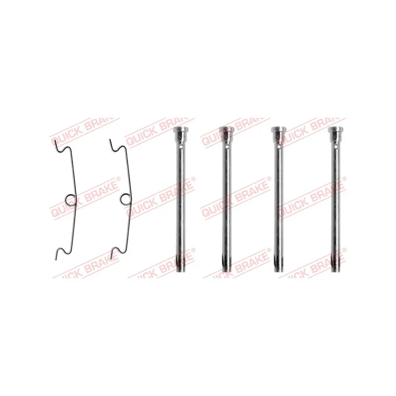Kit d'accessoires, plaquette de frein à disque QUICK BRAKE 109-1113