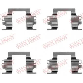 Kit d'accessoires, plaquette de frein à disque QUICK BRAKE 109-1117