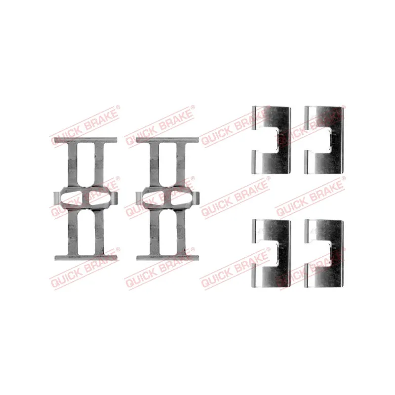 Kit d'accessoires, plaquette de frein à disque QUICK BRAKE 109-1118