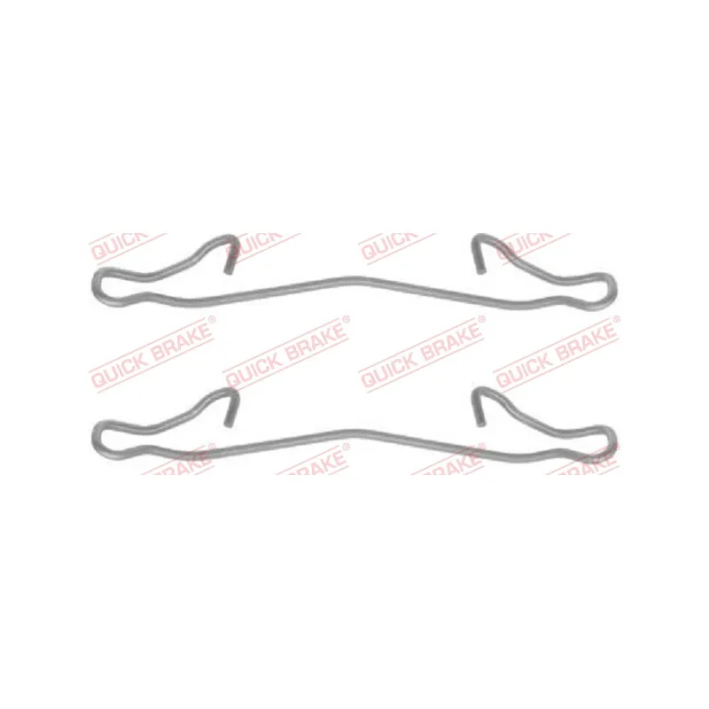 Kit d'accessoires, plaquette de frein à disque QUICK BRAKE 109-1121