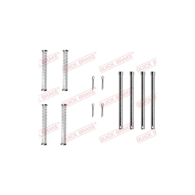 Kit d'accessoires, plaquette de frein à disque QUICK BRAKE 109-1128