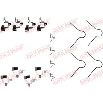 Kit d'accessoires, plaquette de frein à disque QUICK BRAKE 109-1130