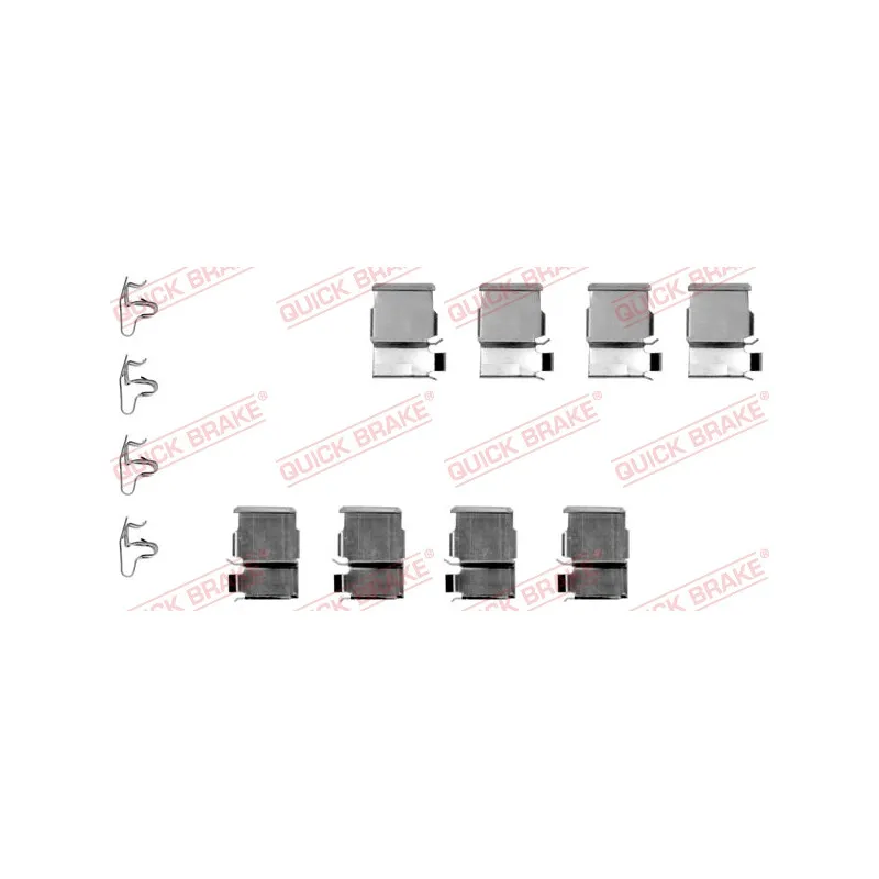 Kit d'accessoires, plaquette de frein à disque QUICK BRAKE 109-1133