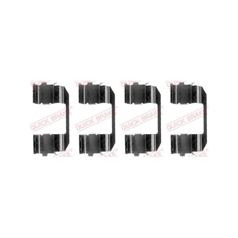 Kit d'accessoires, plaquette de frein à disque QUICK BRAKE 109-1135