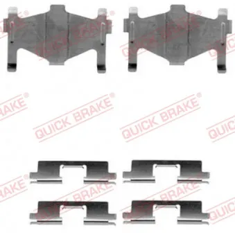 Kit d'accessoires, plaquette de frein à disque QUICK BRAKE 109-1136