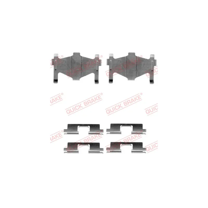 Kit d'accessoires, plaquette de frein à disque QUICK BRAKE 109-1136