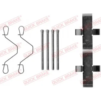Kit d'accessoires, plaquette de frein à disque QUICK BRAKE 109-1138