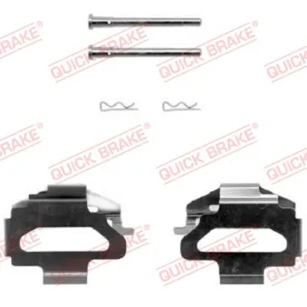 Kit d'accessoires, plaquette de frein à disque QUICK BRAKE 109-1141