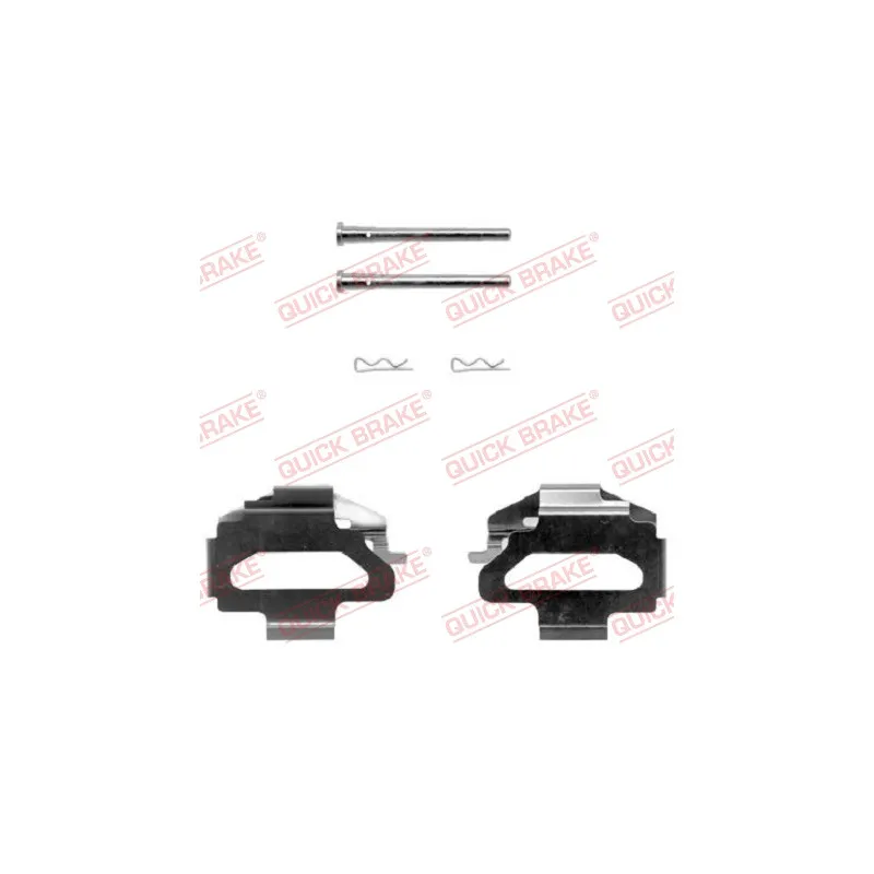 Kit d'accessoires, plaquette de frein à disque QUICK BRAKE 109-1141