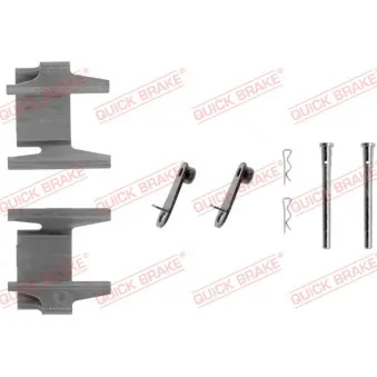 Kit d'accessoires, plaquette de frein à disque QUICK BRAKE 109-1142