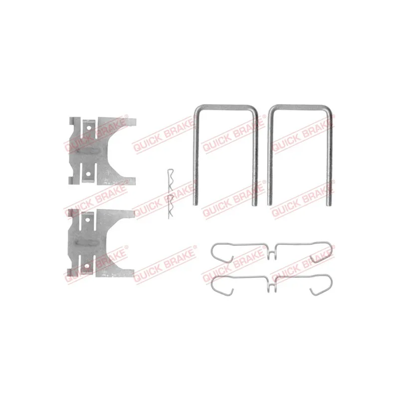 Kit d'accessoires, plaquette de frein à disque QUICK BRAKE 109-1144