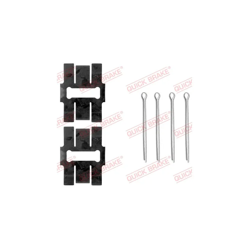 Kit d'accessoires, plaquette de frein à disque QUICK BRAKE 109-1146