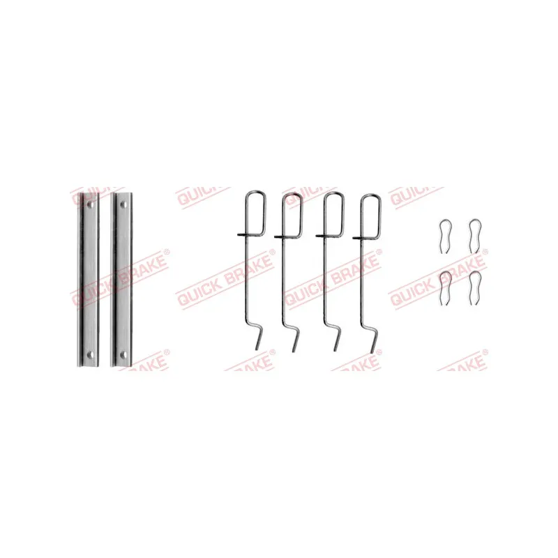 Kit d'accessoires, plaquette de frein à disque QUICK BRAKE 109-1151