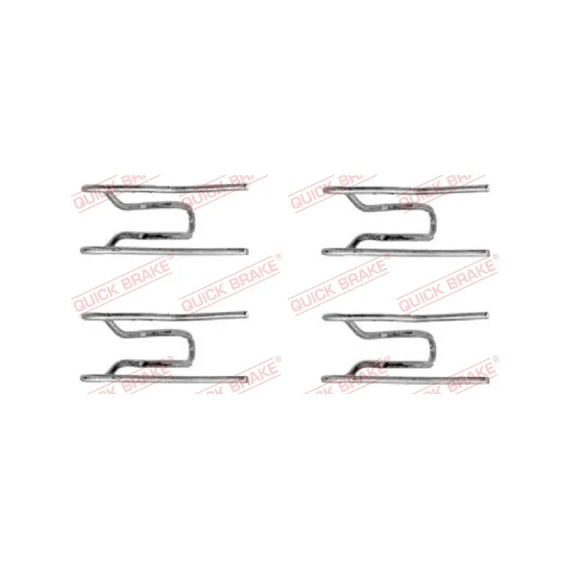 Kit d'accessoires, plaquette de frein à disque QUICK BRAKE 109-1152