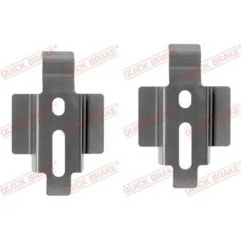 Kit d'accessoires, plaquette de frein à disque QUICK BRAKE 109-1154