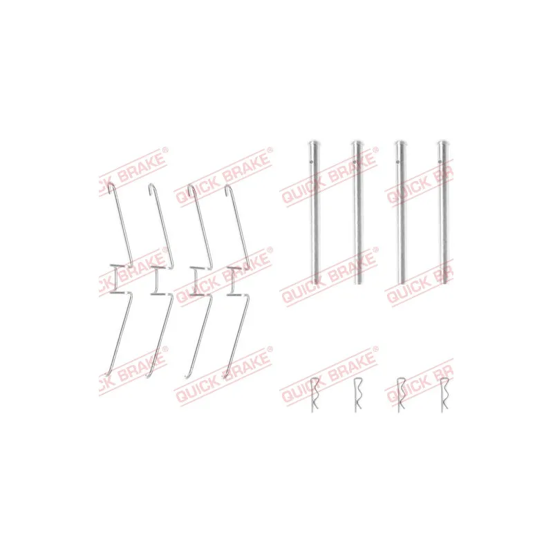 Kit d'accessoires, plaquette de frein à disque QUICK BRAKE 109-1155