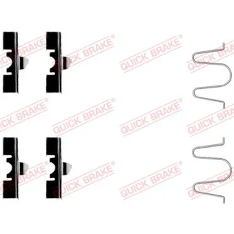 Kit d'accessoires, plaquette de frein à disque QUICK BRAKE 109-1170