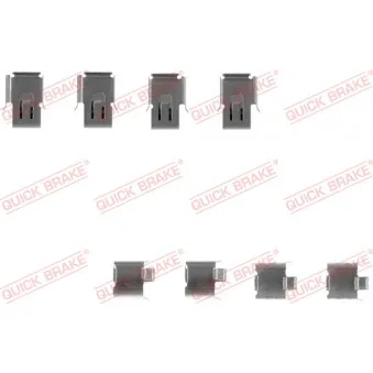 Kit d'accessoires, plaquette de frein à disque QUICK BRAKE 109-1171