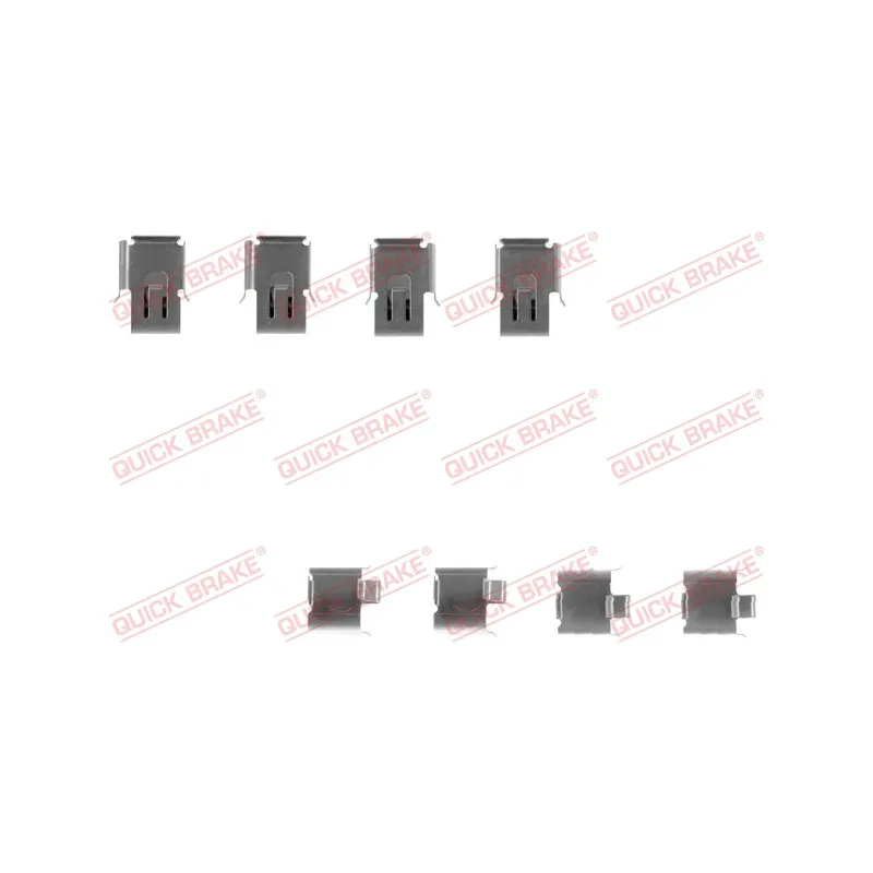 Kit d'accessoires, plaquette de frein à disque QUICK BRAKE 109-1171