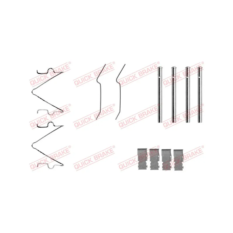 Kit d'accessoires, plaquette de frein à disque QUICK BRAKE 109-1173