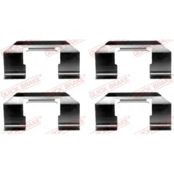 Kit d'accessoires, plaquette de frein à disque QUICK BRAKE 109-1174