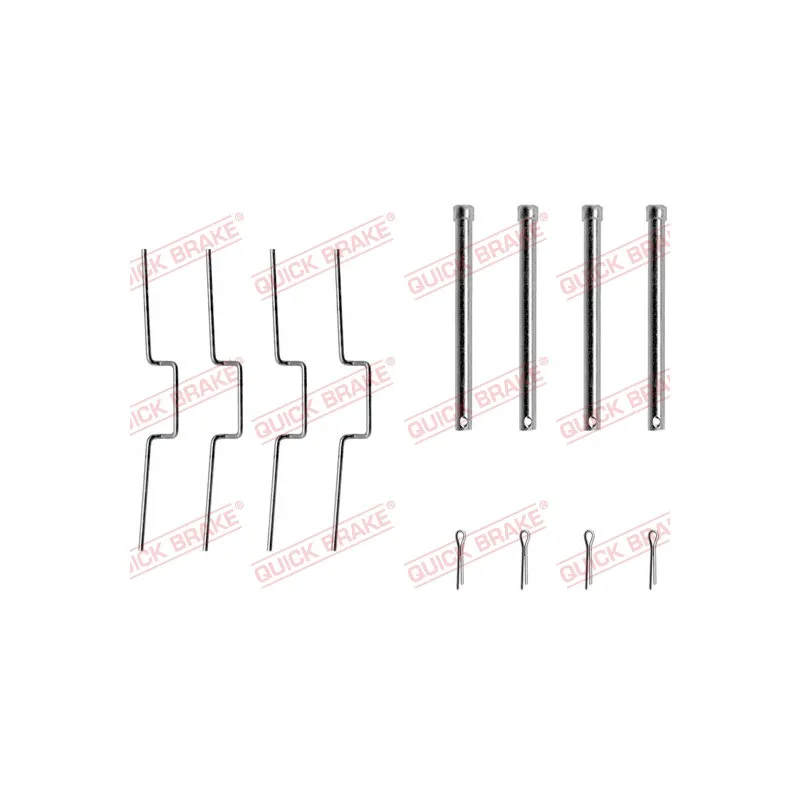 Kit d'accessoires, plaquette de frein à disque QUICK BRAKE 109-1176