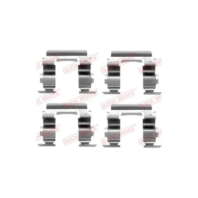 Kit d'accessoires, plaquette de frein à disque QUICK BRAKE 109-1181