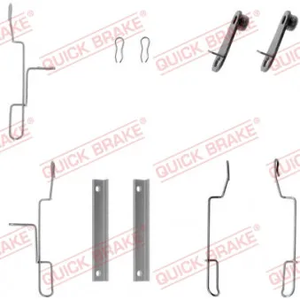 Kit d'accessoires, plaquette de frein à disque QUICK BRAKE 109-1188